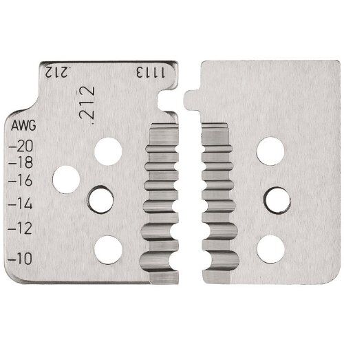  Präzisions-Abisolierzangen mit Formmessern KNIPEX 12 19 13 1 Satz Ersatzmesser für 12 12 13 12380330