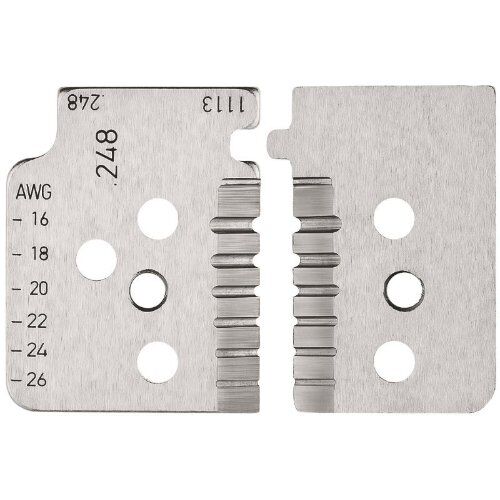 Präzisions-Abisolierzangen mit Formmessern KNIPEX 12 19 14 1 Satz Ersatzmesser für 12 12 14 12380334