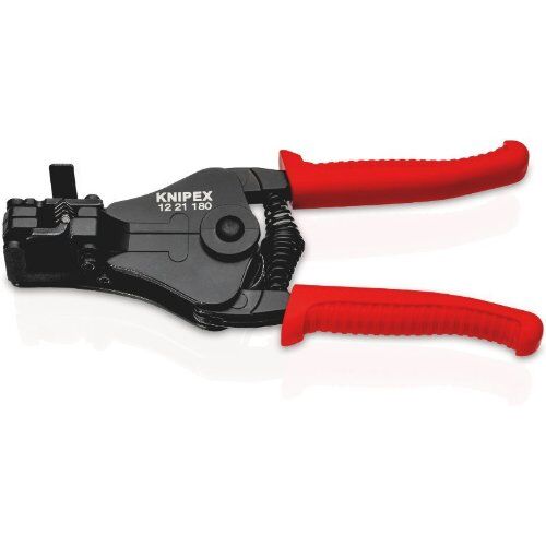  Abisolierzangen mit Formmessern KNIPEX 12 21 180 EAN Abisolierzange mit Formmessern mit Kunststoff-Griffhüllen schwarz lackiert 180 mm 12380325