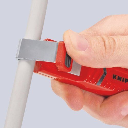  Abmantelungswerkzeuge mit Schleppklinge KNIPEX 16 20 16 SB Abmantelungswerkzeug mit Schleppklinge schlagfestes Kunststoffgehäuse 130 mm 12380406