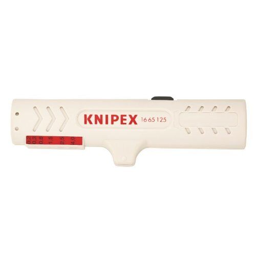  Abmantelungswerkzeug für Datenkabel KNIPEX 16 65 125 SB Abmantelungswerkzeug für Datenkabel  125 mm 12380381