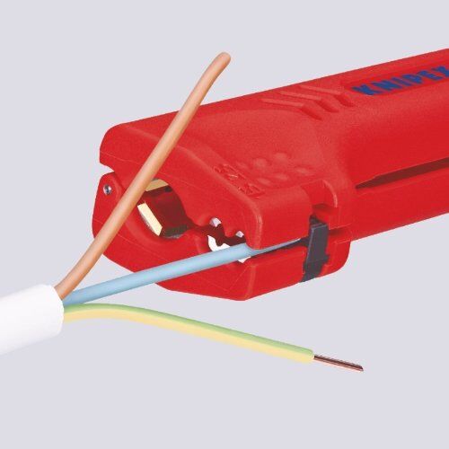  Universal-Abmantelungswerkzeug für Gebäude- und Industriekabel KNIPEX 16 90 130 SB Universal-Abmantelungswerkzeug für Gebäude- und Industriekabel  130 mm 12380384