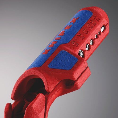  KNIPEX ErgoStrip® Universal-Abmantelungswerkzeug KNIPEX 16 95 02 SB ErgoStrip® Universal-Abmantelungswerkzeug 135 mm 12380314