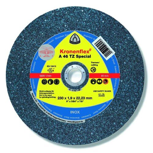  Klingspor A 46 TZ SPECIAL Trennscheibe A 46 TZ Trennscheiben 100 x 1,6 x 16 mm gerade 12460949