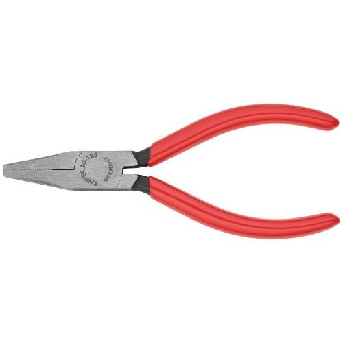 Flachzangen KNIPEX 20 01 125 Flachzange mit Kunststoff überzogen schwarz atramentiert 125 mm 12380816