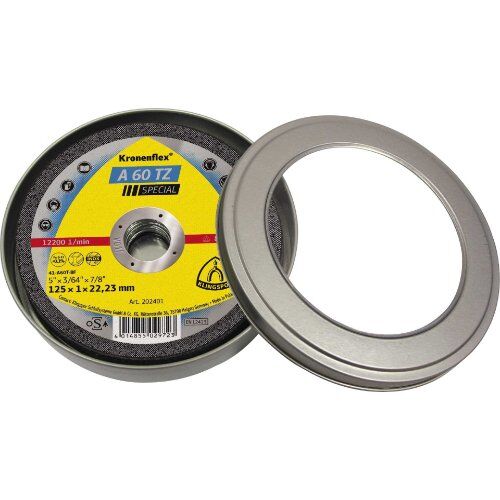  Klingspor A 60 TZ SPECIAL Trennscheibe A 60 TZ Trennscheiben 115 x 1 x 22,23 mm gerade, 10-er Pack in Dose 12460977