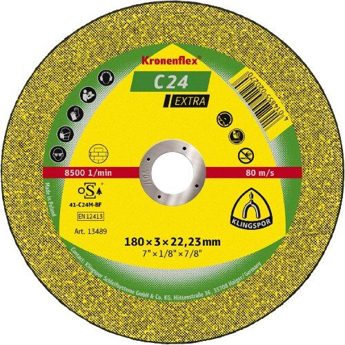  Klingspor C 24 EXTRA Trennscheibe Trennscheibe C24 Extra 115x2,5mm gekr. Klingspor 12457681