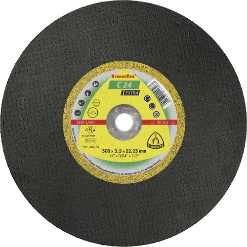  Klingspor A 24 R SPECIAL Großtrennscheibe C 24 EX Großtrennscheiben 300 x 3,5 x 20 mm gerade 12457679
