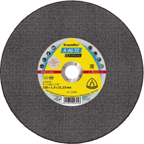  Klingspor A 46 TZ SPECIAL Trennscheibe A 46 TZ Trennscheiben 100 x 1,6 x 16 mm gerade 12460949