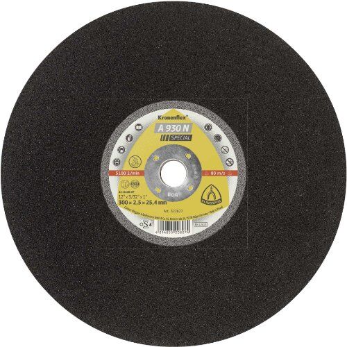  Klingspor A 930 N Großtrennscheibe A 930 N Großtrennscheiben, 350 x 3 x 25,4 mm gerade 12461005