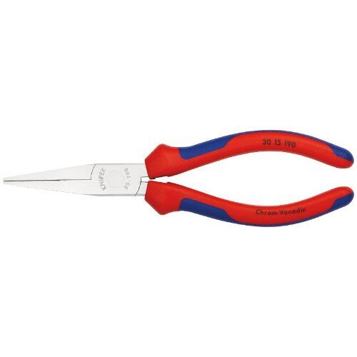  Langbeckzangen KNIPEX 30 15 190 Langbeckzange mit Mehrkomponenten-Hüllen verchromt 190 mm 12380871