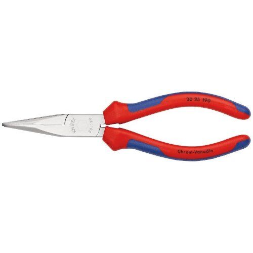  Langbeckzangen KNIPEX 30 25 190 Langbeckzange mit Mehrkomponenten-Hüllen verchromt 190 mm 12380877