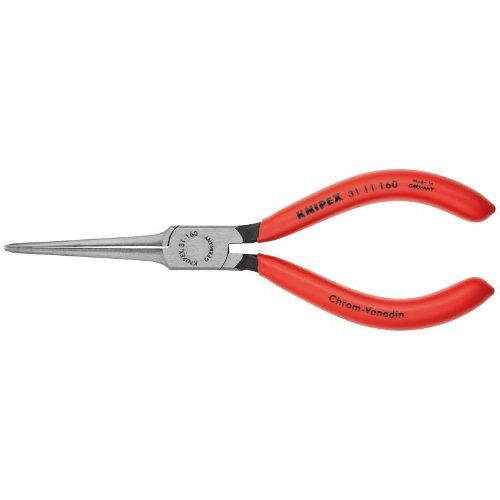  Greifzangen (Nadelzangen) KNIPEX 31 11 160 Greifzange (Nadelzange) mit Kunststoff überzogen schwarz atramentiert 160 mm 12380934