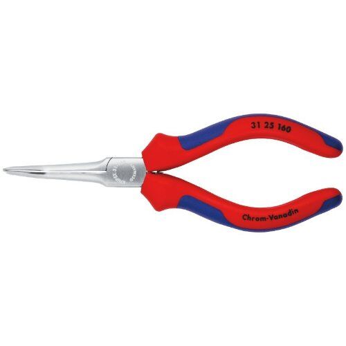  Greifzangen (Nadelzangen) KNIPEX 31 25 160 Greifzange (Nadelzange) mit Mehrkomponenten-Hüllen verchromt 160 mm 12380936