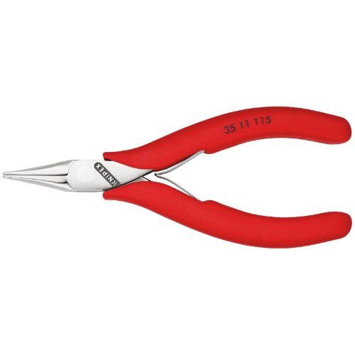  Elektronik-Greifzangen KNIPEX 35 11 115 Elektronik-Greifzange mit rutschhemmendem Kunststoff überzogen 115 mm 12380899
