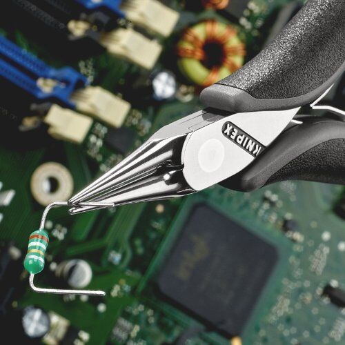  Elektronik-Greifzangen ESD KNIPEX 35 32 115 ESD Elektronik-Greifzange ESD mit Mehrkomponenten-Hüllen 115 mm 12380892