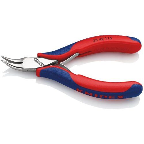  Elektronik-Greifzangen KNIPEX 35 42 115 Elektronik-Greifzange mit Mehrkomponenten-Hüllen 115 mm 12380902