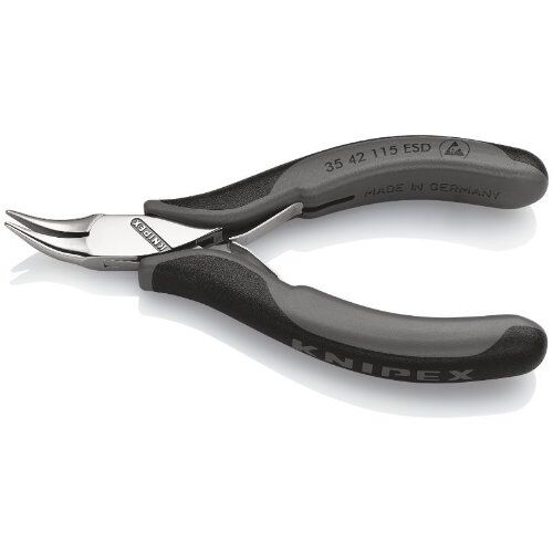  Elektronik-Greifzangen ESD KNIPEX 35 42 115 ESD Elektronik-Greifzange ESD mit Mehrkomponenten-Hüllen 115 mm 12380890