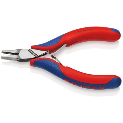  Elektronik-Bestückungszangen KNIPEX 36 12 130 Elektronik-Bestückungszange mit Mehrkomponenten-Hüllen 130 mm 12380913