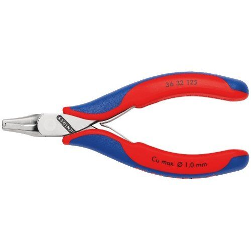  Elektronik-Bestückungszangen KNIPEX 36 32 125 Elektronik-Bestückungszange mit Mehrkomponenten-Hüllen 125 mm 12380912