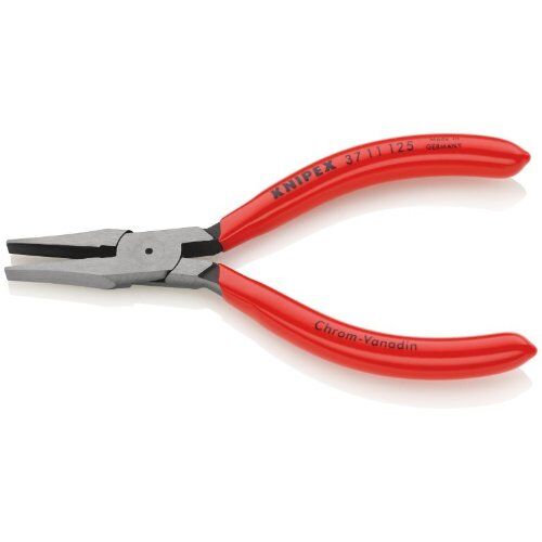  Greifzangen für Feinmechanik KNIPEX 37 11 125 Greifzange für Feinmechanik mit Kunststoff überzogen schwarz atramentiert 125 mm 12380914