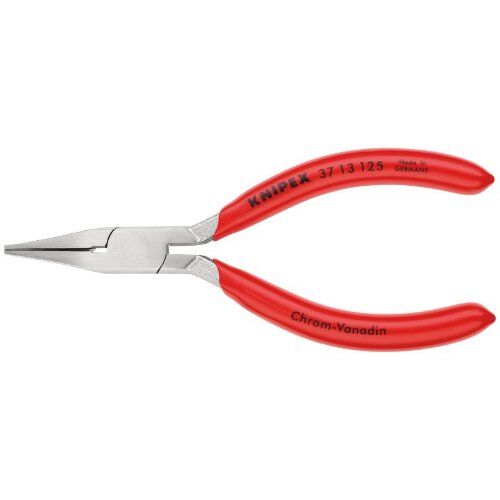  Greifzangen für Feinmechanik KNIPEX 37 13 125 Greifzange für Feinmechanik mit Kunststoff überzogen verchromt 125 mm 12380919