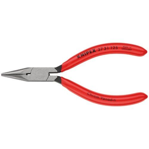  Greifzangen für Feinmechanik KNIPEX 37 31 125 Greifzange für Feinmechanik mit Kunststoff überzogen schwarz atramentiert 125 mm 12380917