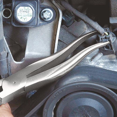  Mechanikerzangen KNIPEX 38 31 200 Mechanikerzange mit Kunststoff überzogen schwarz atramentiert 200 mm 12380925
