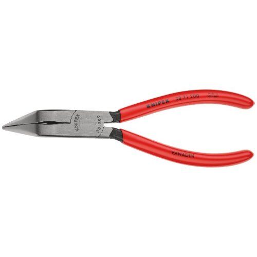 Mechanikerzangen KNIPEX 38 71 200 Mechanikerzange mit Kunststoff überzogen schwarz atramentiert 200 mm 12380924