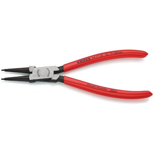  Sicherungsringzangen für Innenringe in Bohrungen KNIPEX 44 11 J2 Sicherungsringzange für Innenringe in Bohrungen mit Kunststoff überzogen schwarz atramentiert 180 mm 12380253