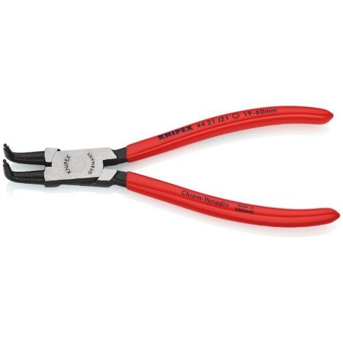  Sicherungsringzangen für Innenringe in Bohrungen KNIPEX 44 21 J21 Sicherungsringzange für Innenringe in Bohrungen mit Kunststoff überzogen schwarz atramentiert 170 mm 12380256