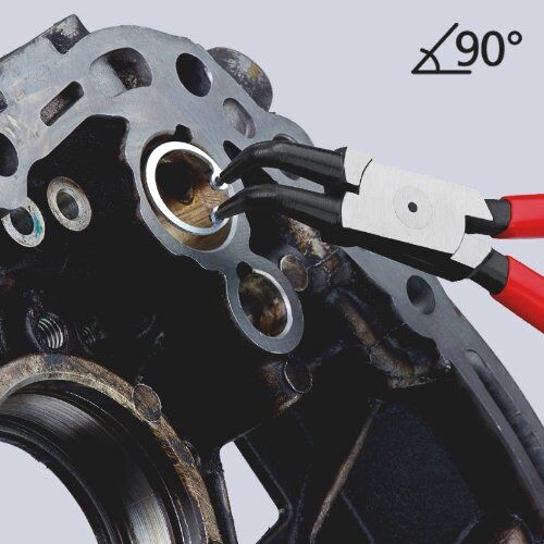  Sicherungsringzangen für Innenringe in Bohrungen KNIPEX 44 21 J21 Sicherungsringzange für Innenringe in Bohrungen mit Kunststoff überzogen schwarz atramentiert 170 mm 12380256