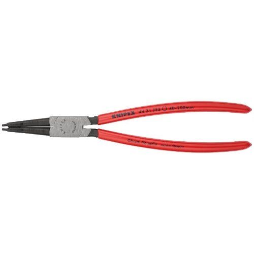  Sicherungsringzangen für Innenringe in Bohrungen KNIPEX 44 31 J32 Sicherungsringzange für Innenringe in Bohrungen 45° gewinkelt mit Kunststoff überzogen schwarz atramentiert 225 mm 12381074