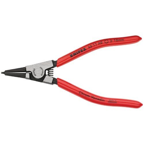  Sicherungsringzangen für Außenringe auf Wellen KNIPEX 46 11 A0 Sicherungsringzange für Außenringe auf Wellen mit Kunststoff überzogen schwarz atramentiert 140 mm 12381088
