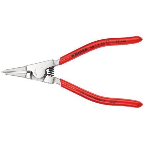  Sicherungsringzangen für Außenringe auf Wellen KNIPEX 46 13 A0 Sicherungsringzange für Außenringe auf Wellen mit Kunststoff überzogen verchromt 140 mm 12381095