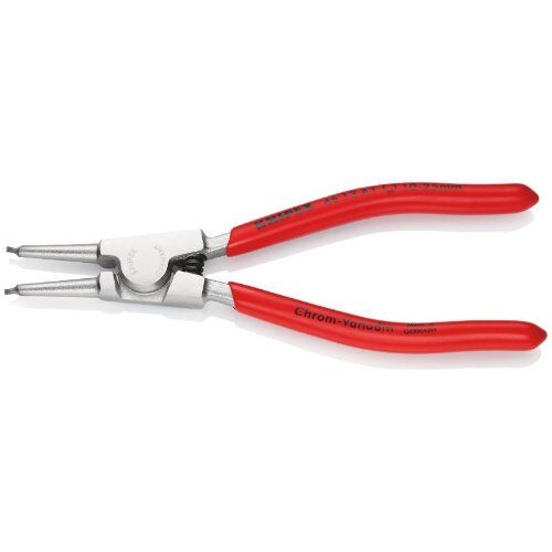  Sicherungsringzangen für Außenringe auf Wellen KNIPEX 46 13 A1 Sicherungsringzange für Außenringe auf Wellen mit Kunststoff überzogen verchromt 140 mm 12381086
