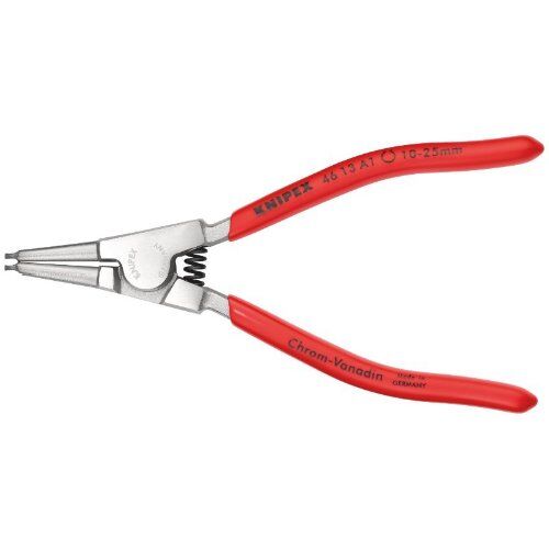  Sicherungsringzangen für Außenringe auf Wellen KNIPEX 46 13 A1 Sicherungsringzange für Außenringe auf Wellen mit Kunststoff überzogen verchromt 140 mm 12381086