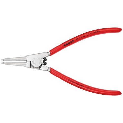  Sicherungsringzangen für Außenringe auf Wellen KNIPEX 46 13 A2 Sicherungsringzange für Außenringe auf Wellen mit Kunststoff überzogen verchromt 180 mm 12381083