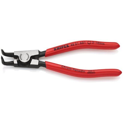 Sicherungsringzangen für Außenringe auf Wellen KNIPEX 46 21 A01 Sicherungsringzange für Außenringe auf Wellen mit Kunststoff überzogen schwarz atramentiert 125 mm 12381089
