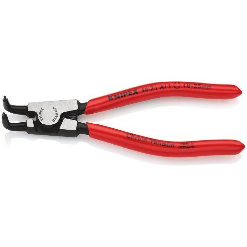  Sicherungsringzangen für Außenringe auf Wellen KNIPEX 46 21 A11 Sicherungsringzange für Außenringe auf Wellen mit Kunststoff überzogen schwarz atramentiert 125 mm 12380258