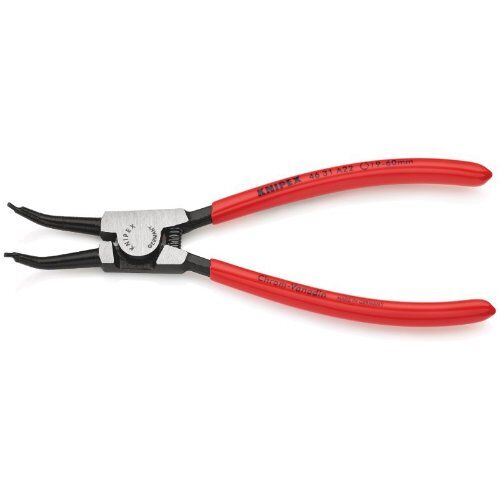  Sicherungsringzangen für Außenringe auf Wellen KNIPEX 46 31 A22 Sicherungsringzange für Außenringe auf Wellen 45° gewinkelt mit Kunststoff überzogen schwarz atramentiert 185 mm 12380259