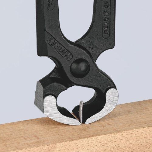  Hammerzange KNIPEX 51 01 210 Hammerzange mit Kunststoff überzogen schwarz atramentiert 210 mm 12381501