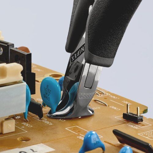  Elektronik-Vornschneider ESD KNIPEX 64 32 120 ESD Elektronik-Vornschneider ESD mit Mehrkomponenten-Hüllen 120 mm 12380510