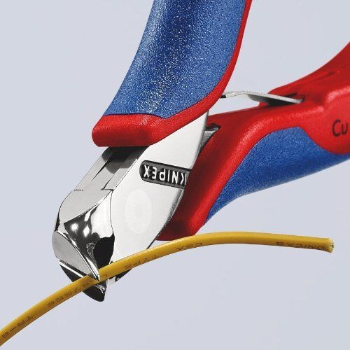  Elektronik-Vornschneider KNIPEX 64 42 115 Elektronik-Vornschneider mit Mehrkomponenten-Hüllen 115 mm 12380497
