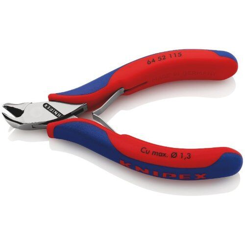  Elektronik-Vornschneider KNIPEX 64 52 115 Elektronik-Vornschneider mit Mehrkomponenten-Hüllen 115 mm 12380501
