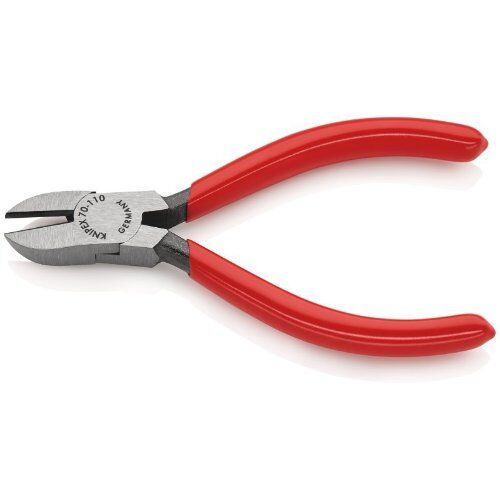 Schneidende Zangen Seitenschneider KNIPEX 70 01 110 Seitenschneider mit Kunststoff überzogen schwarz atramentiert 110 mm 12380444