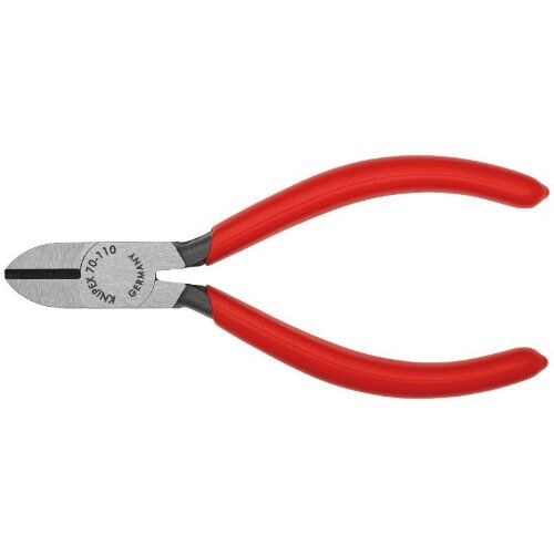 Schneidende Zangen Seitenschneider KNIPEX 70 01 110 Seitenschneider mit Kunststoff überzogen schwarz atramentiert 110 mm 12380444