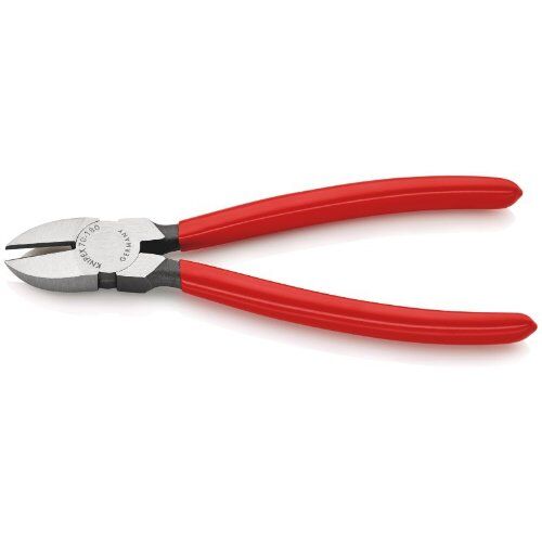  Seitenschneider KNIPEX 70 01 180 Seitenschneider mit Kunststoff überzogen schwarz atramentiert 180 mm 12380301