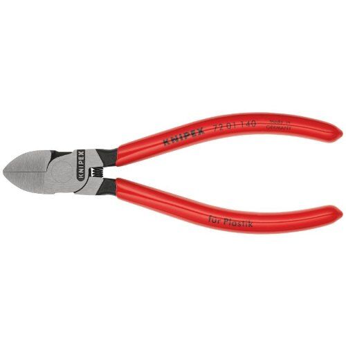  Seitenschneider für Kunststoff KNIPEX 72 01 140 Seitenschneider für Kunststoff mit Kunststoff überzogen 140 mm 12380533
