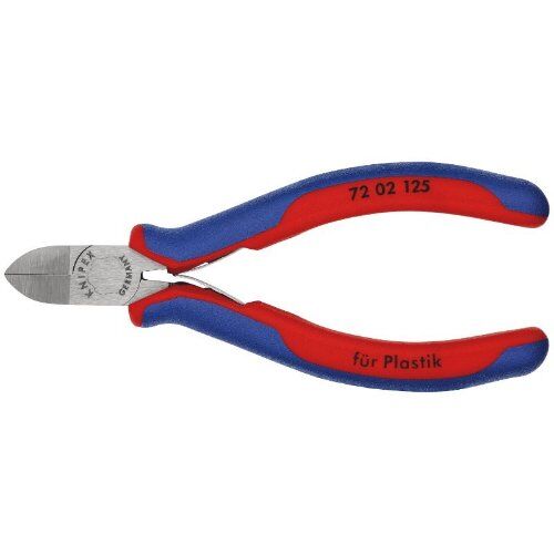  Seitenschneider für Kunststoff KNIPEX 72 02 125 Seitenschneider für Kunststoff mit Mehrkomponenten-Hüllen 125 mm 12380532